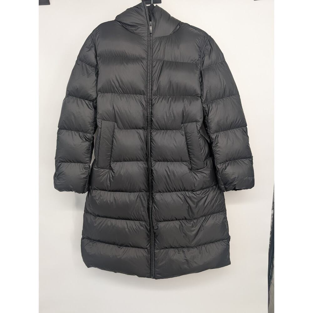 NWT Lululemon Featherweight 900Down-Fill Long Puffer Jacket Size XS Black - Picture 2 of 15